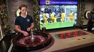 eos77 login Habanero slot game interface on mobile phone showing spinning reels and bet controls